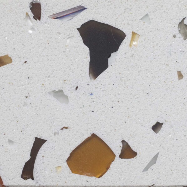 <p><h3 class="styles-title">Sable</h3><a class="order-samples-button" href="https://www.gilasi.com/product/sable">Click Here to Order Samples</a></p> Gilasi recycled glass terrazzo Sable
