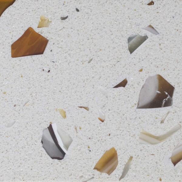 <p><h3 class="styles-title">Tesoro</h3><a class="order-samples-button" href="https://www.gilasi.com/product/tesoro">Click Here to Order Samples</a></p> Gilasi recycled glass terrazzo Tesoro