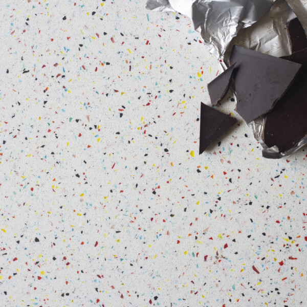 Gilasi Fiori recycled glass countertop