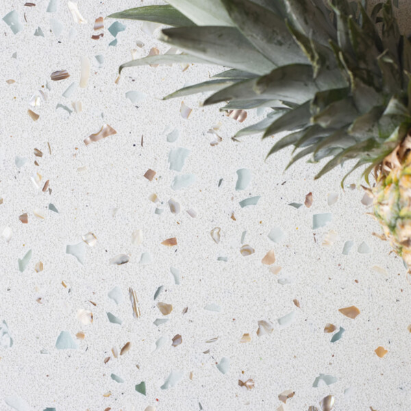 Gilasi Costa recycled glass countertop