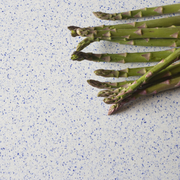 Gilasi Azzurro recycled glass countertop